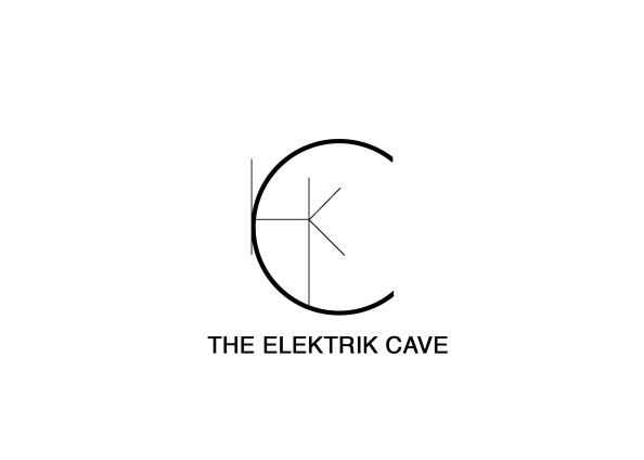 The Elektrik Cave White Black wText